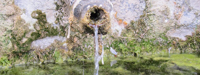 captacion de agua de los manantiales